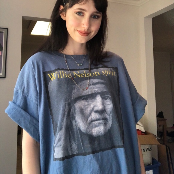 OVERSIZED COMFY Willie Nelson Spirit - Picture 3 of 4